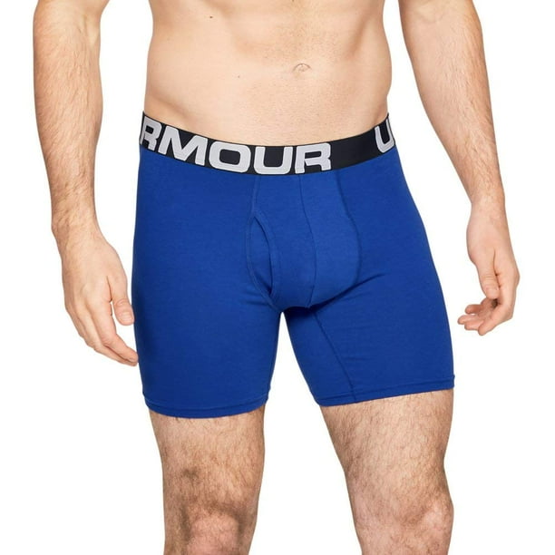Under Armour Mens Charged Cotton 6in 3 Pack Boxer Brief Adult